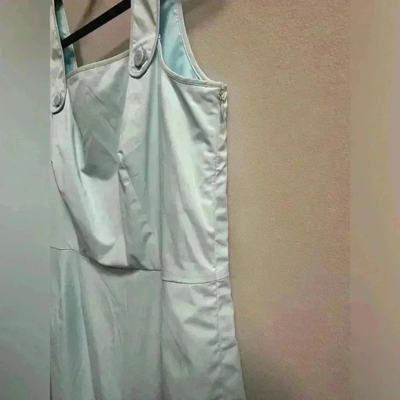 NEW | Pendleton Square Neck Jumper Shift Dress | Light Blue | Women’s 12 - Picture 4 of 9